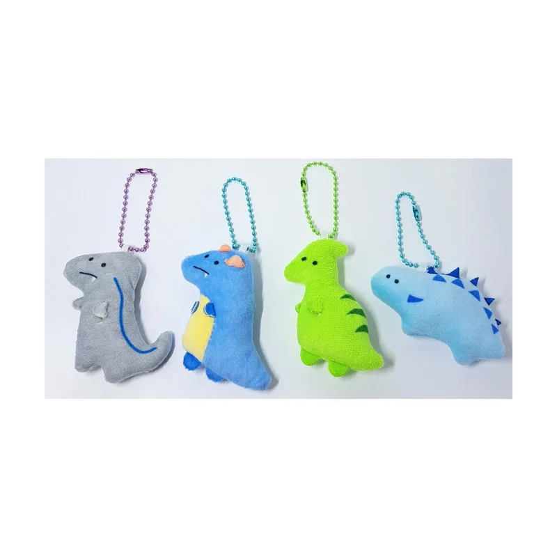 Portachiavi peluche dinosauro
